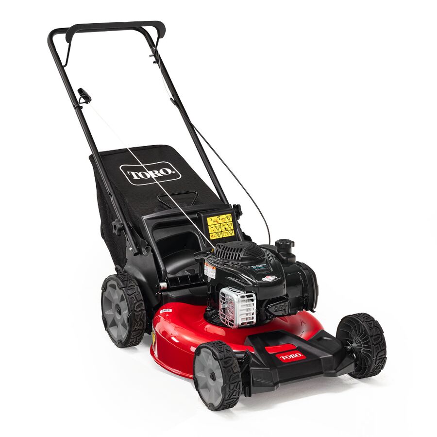 Toro Tondeuse à gazon à essence poussée Recycler® 21 po (53 cm) à grandes roues 21311