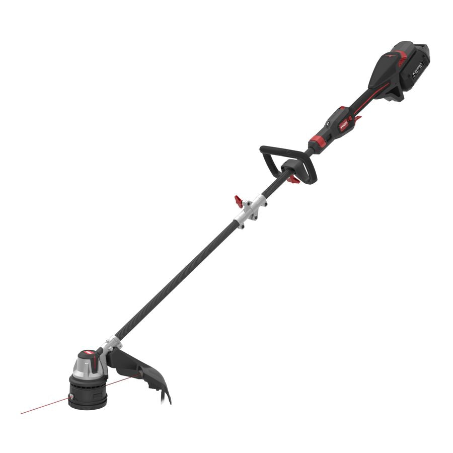 Toro Coupe-bordures sans fil sans balais à manche télescopique fibre de carbone 17 po (43,2 cm) 60V MAX* - Batterie 2,5 Ah incluse 51838