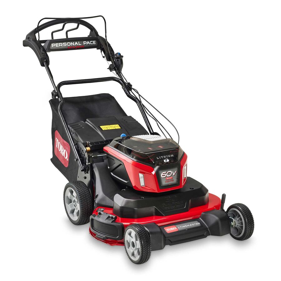 Toro Tondeuse eTimeMaster® 60V MAX* 30 po (76 cm) avec système Personal Pace® - Batteries 10,0Ah + 5,0Ah + 2,5Ah incluses 21493