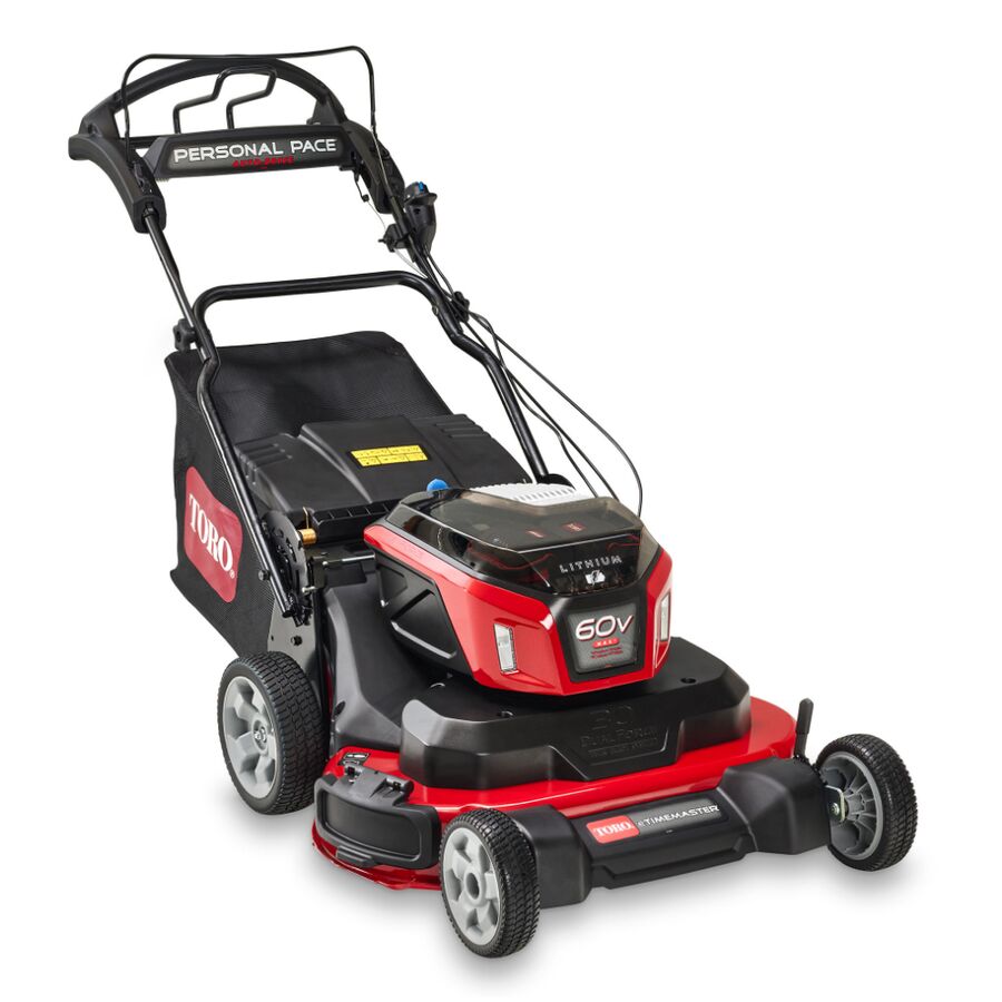 Toro Tondeuse eTimeMaster® 30 po (76 cm) 60V MAX* avec système Personal Pace® - (2) Batteries 10.0Ah incluses 21491