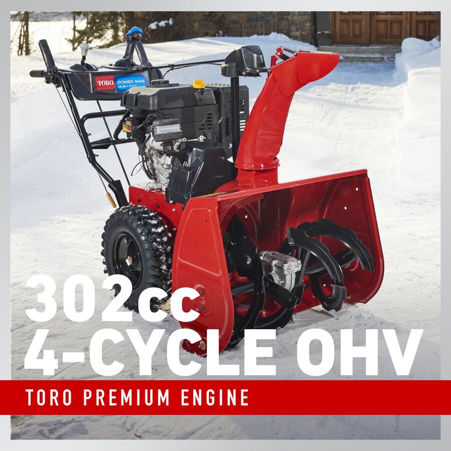Toro Souffleuse à neige à essence bi-étagée Power Max HD 1030 OHAE 30 po (76 cm) 38830