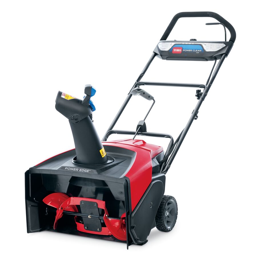 Toro Souffleuse à neige mono-étage 60V MAX* 21 po (53 cm) Power Clear® e21 - (2) batteries 6,0 Ah incluses 39902