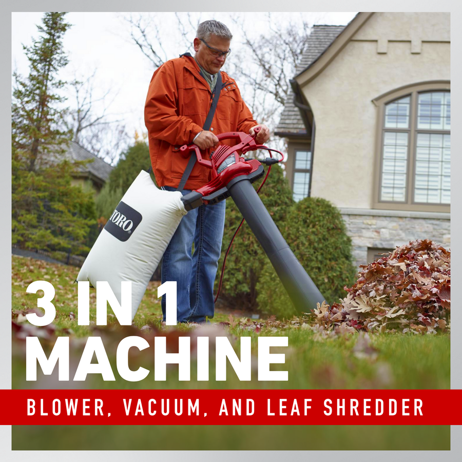 Toro Souffleur/Aspirateur à feuilles électrique filaire Ultra 340 CFM 51619