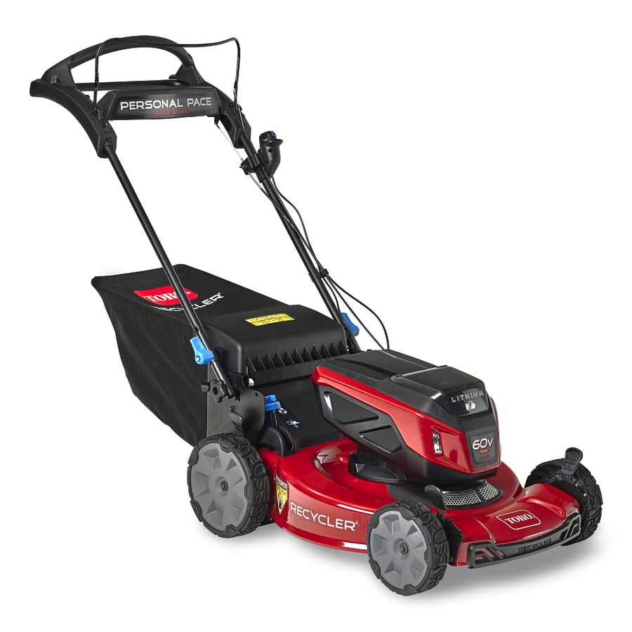 Toro Tondeuse Recycler® 22 po (56 cm) 60V Max* avec système Personal Pace® - Batterie 6.0Ah incluse 21467
