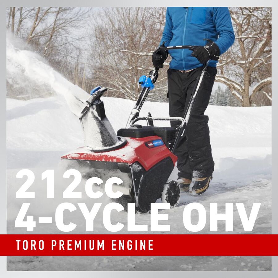 Toro 38756 Snowthrower 721 QZE Power Clear Single-Stage Electric Start
