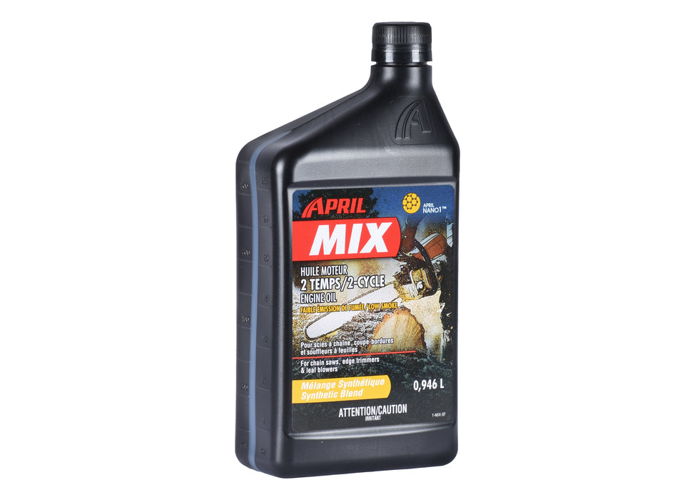 Ducar Huile pour moteur 2 temps, mélange synthétique - 1 bouteille de 946 ml MIX-946ML-1