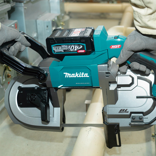 Makita Scie à Ruban Portable Sans Balais 40Vmax XGT, Outil Seul PB002GZ