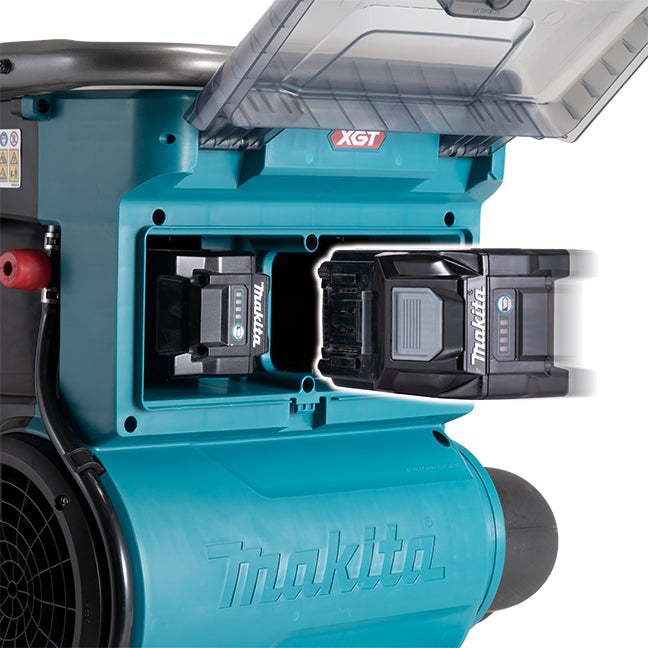 Makita 40Vmax XGT Brushless 15 L Backpack Mist Blower, 8.0Ah x2Kit PM001GL201