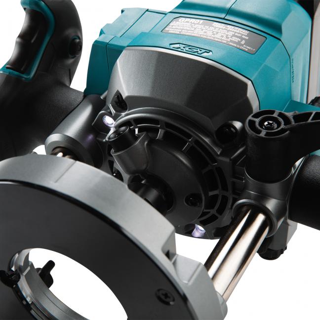 Makita Défonceuse plongeante sans balais 1/2" 40Vmax XGT avec AWS, outil seul RP001GZ01
