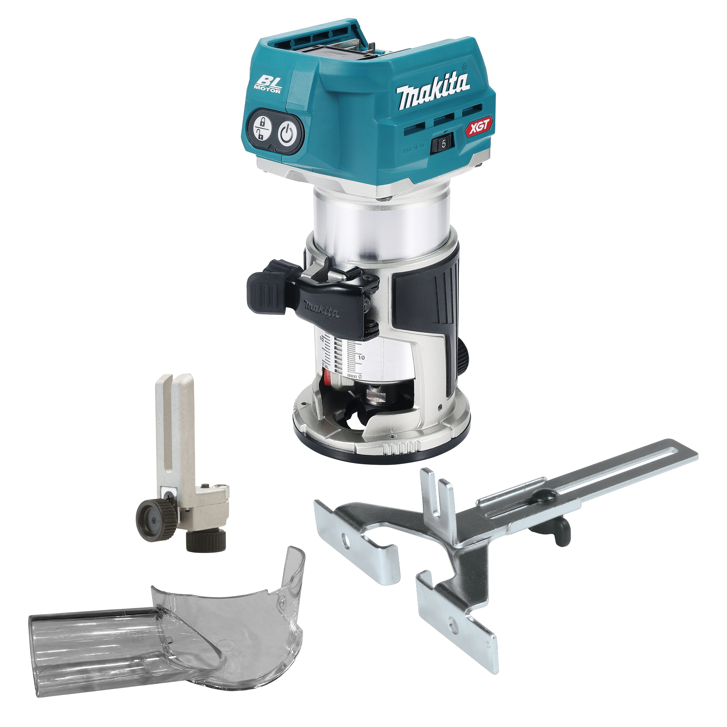 Makita 40Vmax XGT Brushless Router w/AWS, Tool Only RT001GZ01