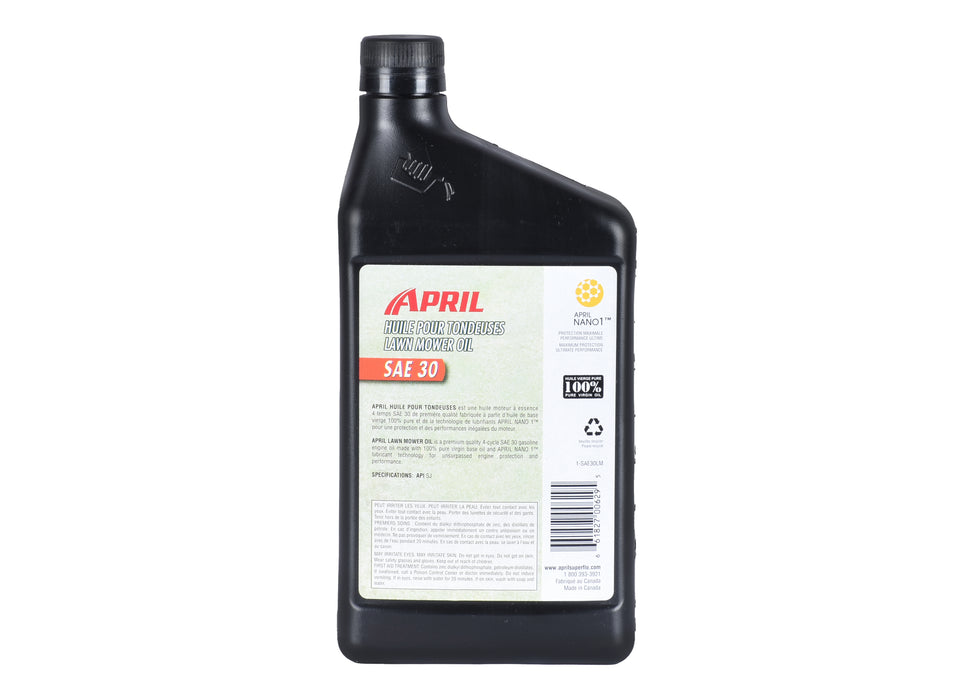 Ducar Huile pour moteur 4 temps, SAE30 - 1 bouteille de 946ml SAE30LM-946ML-1