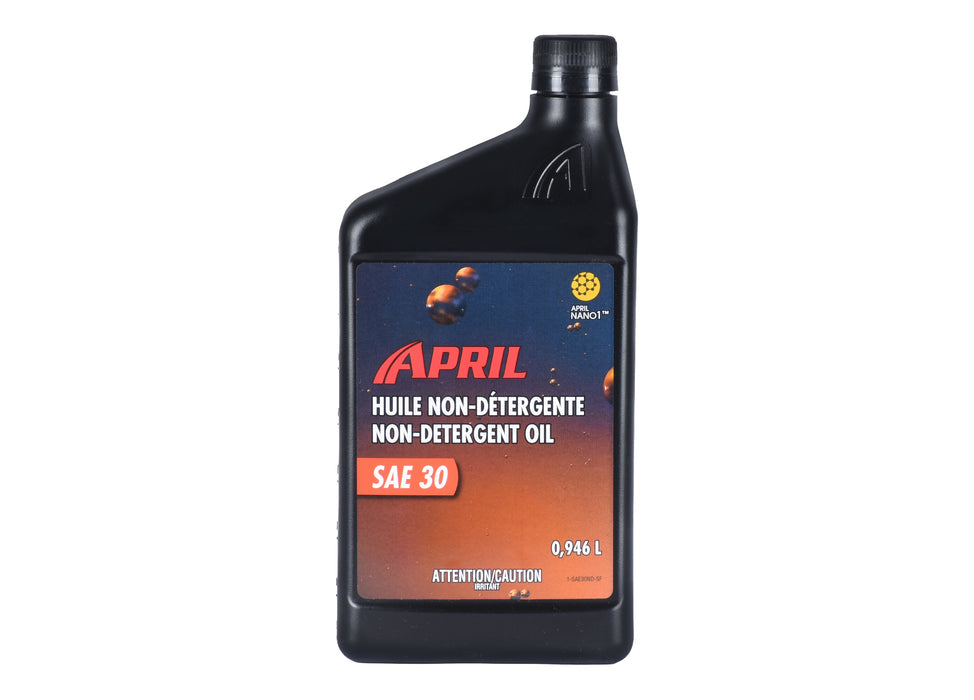 Ducar Huile non détergente, SAE30 - 1 bouteille de 946ml SAE30ND-946ML-1