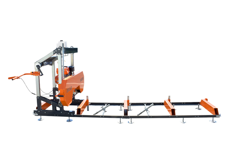 Ducar Scierie mobile 26 po, 13 HP, 389 cm³ DUESM260