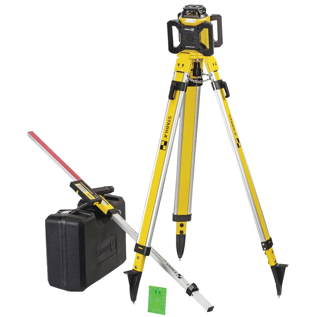 Ensemble de laser rotatif vert STABILA LAR 160 G avec trépied — 04500 TR