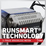 Toro Souffleuse à neige mono-étage 60V MAX* 24 po (61 cm) SnowMaster® - (1) batterie 10,0 Ah & (1) batterie 5,0 Ah incluses 39915