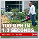 Toro Kit combiné 2 outils 60V MAX* : Souffleur à feuilles 490 CFM & Coupe-bordures 33 cm (13 po) - Batterie 2,0 Ah incluse 51881