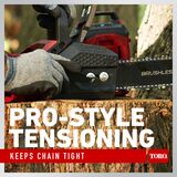 Toro Tronçonneuse sans fil sans balais 16 po (40,6 cm) 60V MAX* - Batterie non incluse 51850T