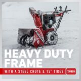 Toro Souffleuse à neige à essence bi-étagée Power Max HD 828 OAE 28 po (71 cm) 38838