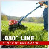 Toro Kit combiné 2 outils 60V MAX* : Souffleur à feuilles 490 CFM & Coupe-bordures 33 cm (13 po) - Batterie 2,0 Ah incluse 51881