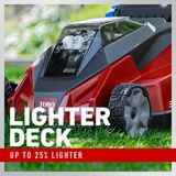 Toro Tondeuse autotractée Stripe® 21 po (53 cm) 60V MAX* - Batterie non incluse 21621T