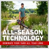 Toro Souffleuse à feuilles sans fil sans balais 900 CFM 60V MAX* - Batterie non incluse 51827T