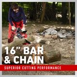 Toro Tronçonneuse sans fil 40,6 cm (16 po) 60V MAX* - Batterie 2,0 Ah incluse 51851