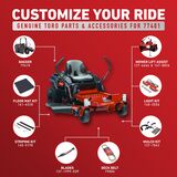Toro Tondeuse autoportée zéro tour 42 po (107 cm) TimeCutter® 77401
