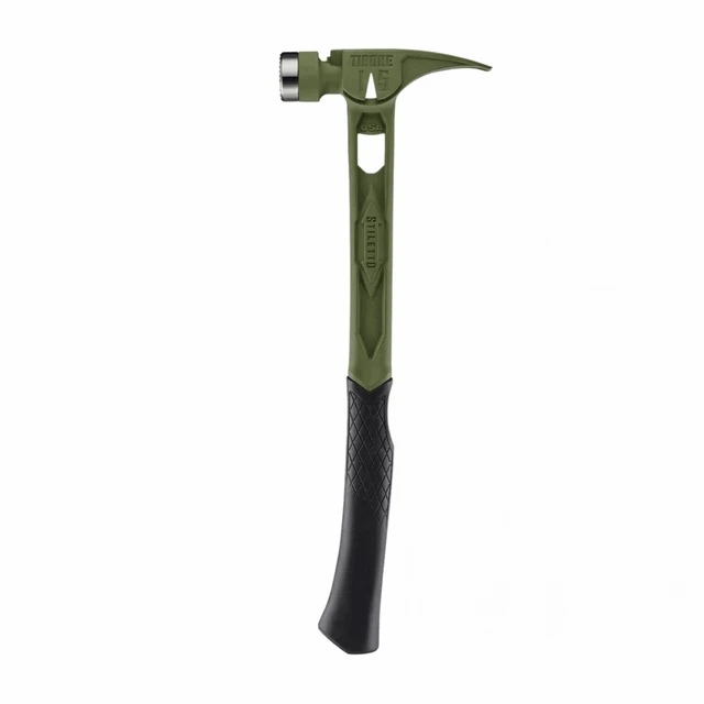 Stiletto 15oz TIBONE™ Milled/Curved Titanium - Limited Edition Green TIB15MC-CGR