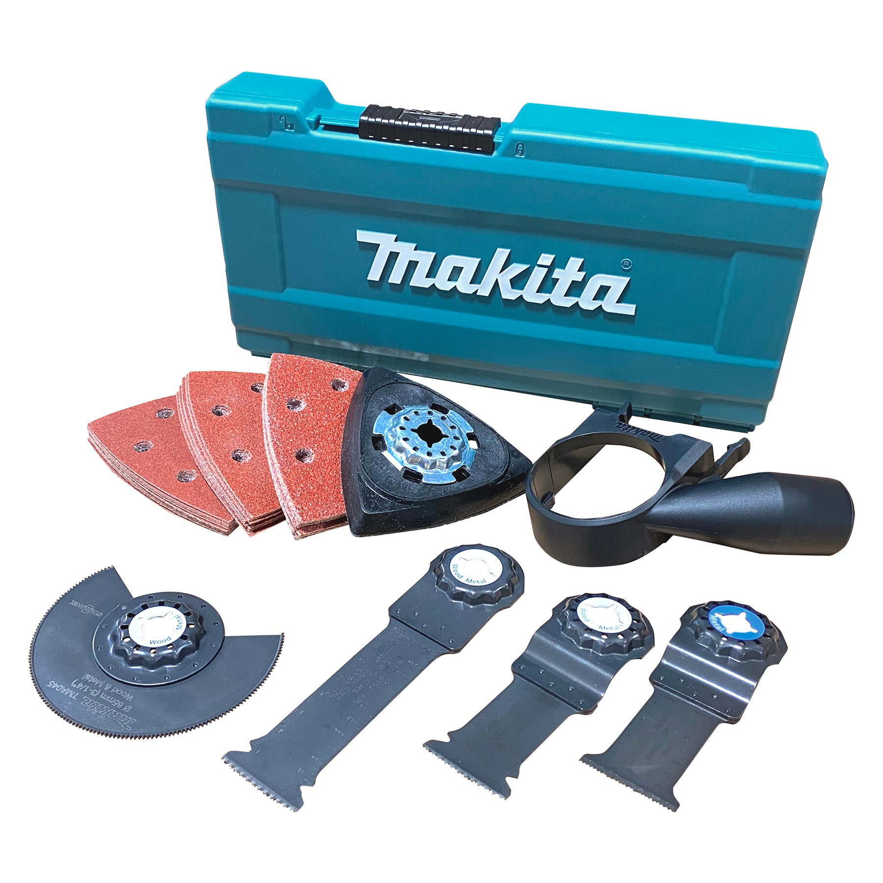 Makita 40Vmax XGT Brushless Toolless Multi Tool w/AVT and Accessory kit , Tool Only TM001GZ01