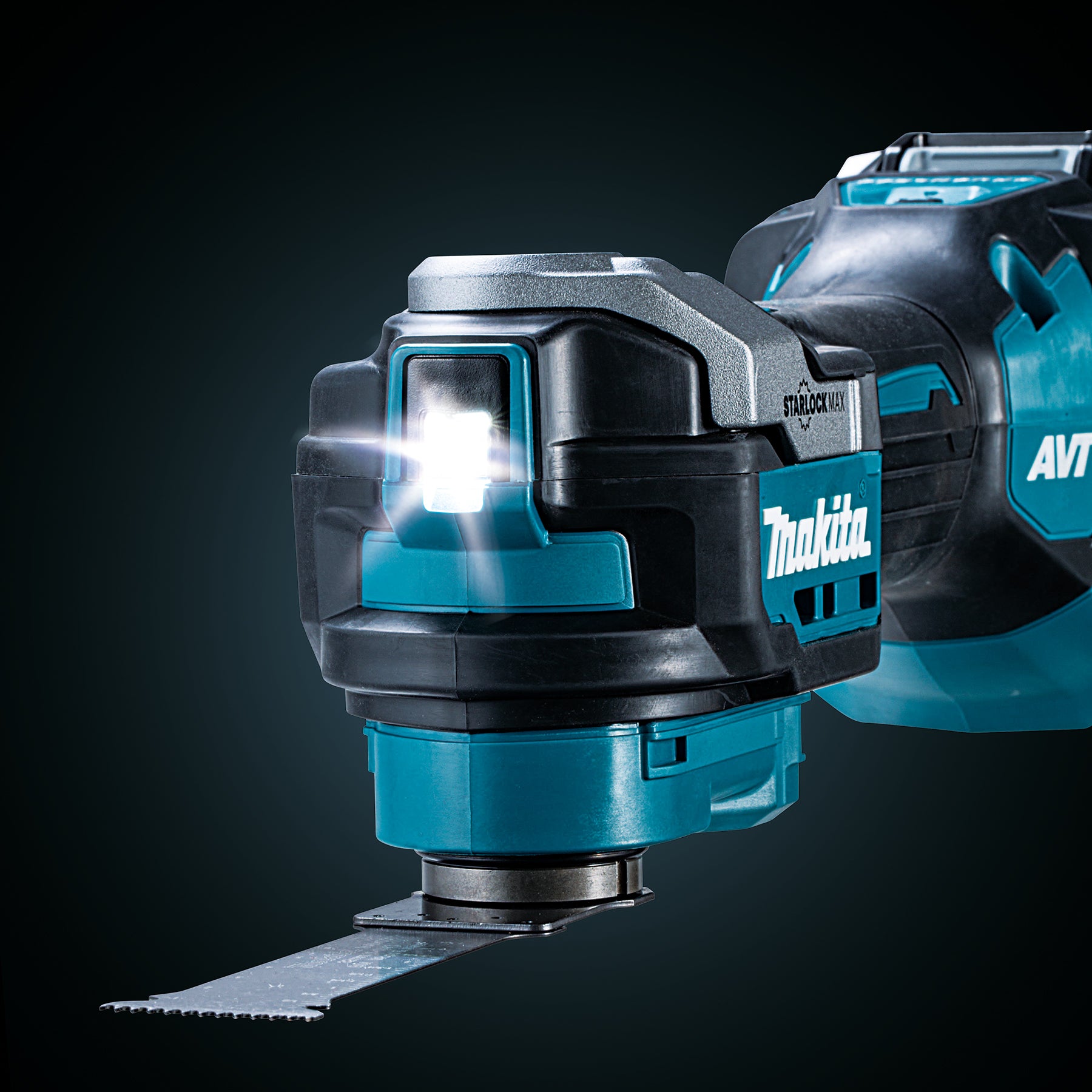 Makita 40Vmax XGT Brushless Toolless Multi Tool w/AVT and Accessory kit , Tool Only TM001GZ01