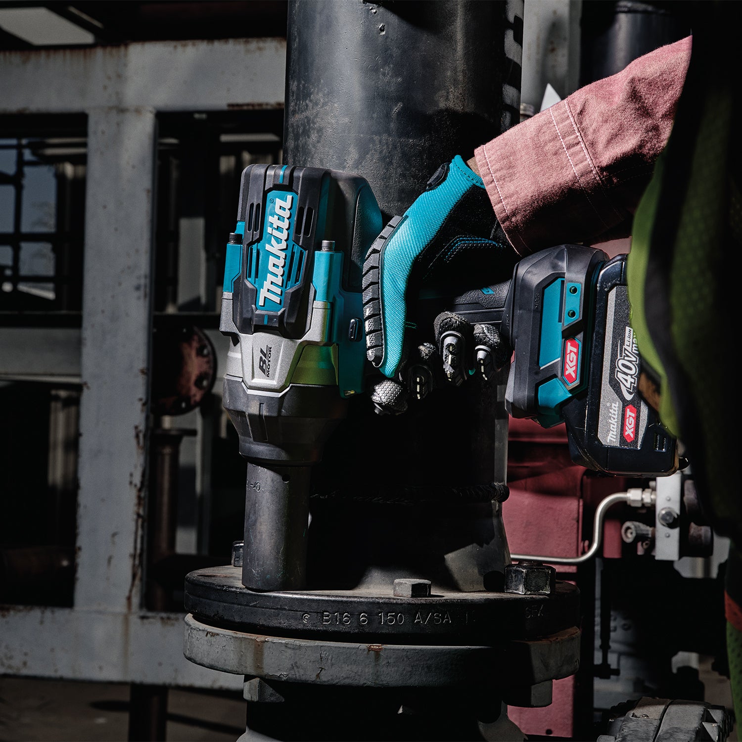 Makita Clé à chocs haute couple sans balais 1/2" 40Vmax XGT, outil seul TW003GZ