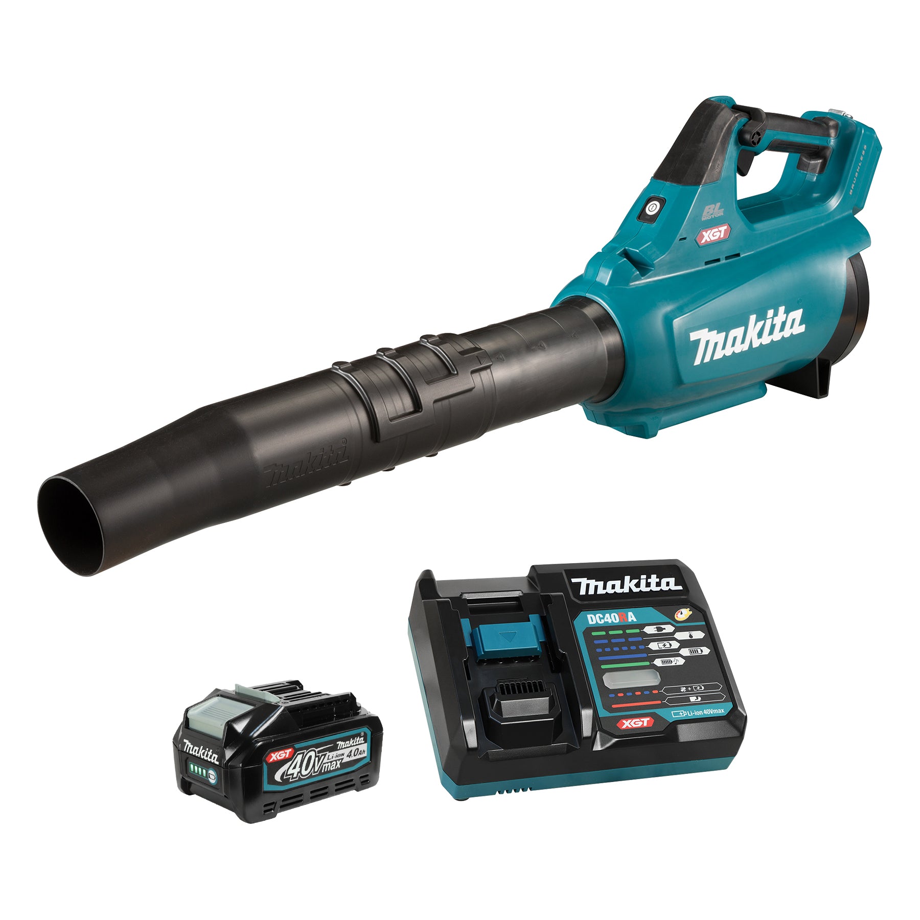 Makita Souffleur sans balais 40Vmax XGT 565 CFM, Kit avec batterie 4.0Ah x1 UB001GM101