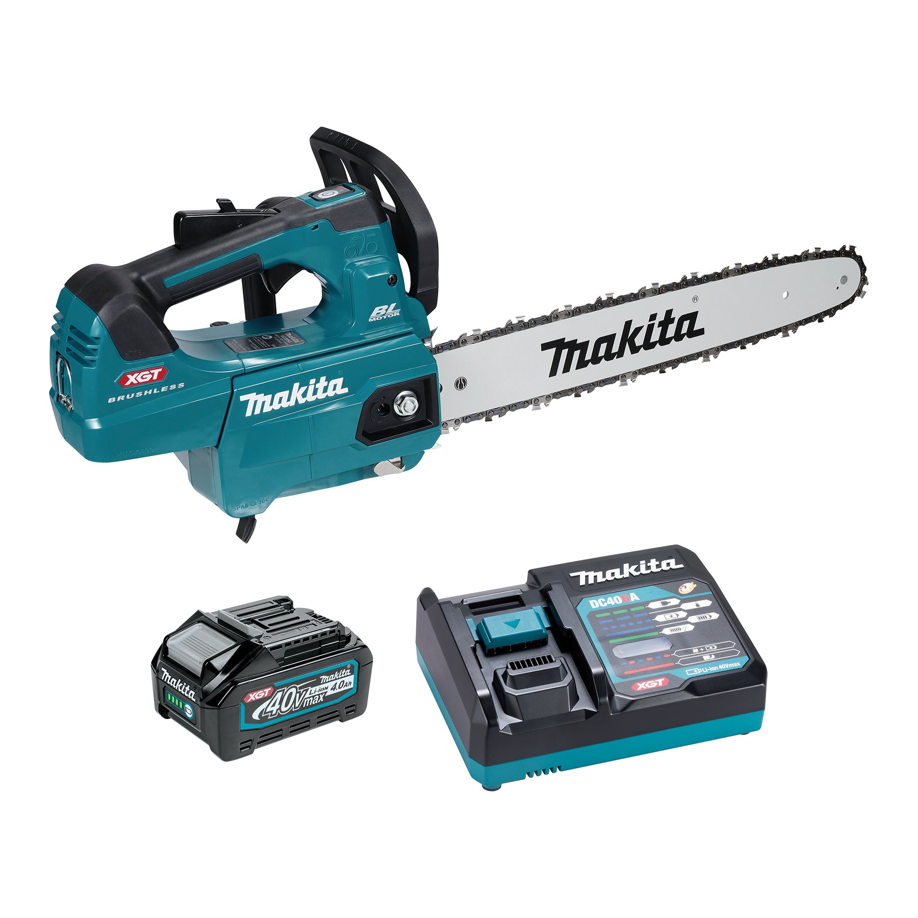 Makita 40Vmax XGT Brushless 16" Top Handle Chainsaw, 4.0Ah x1Kit UC005GM101
