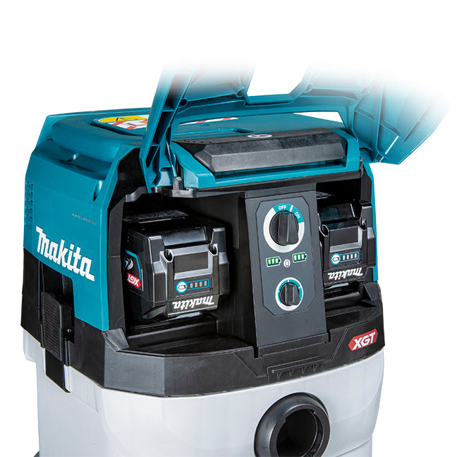 Makita Aspirateur Sec Sans Balais 40Vmax XGT 8 L, Kit avec 1 batterie 4.0Ah VC005GLM11