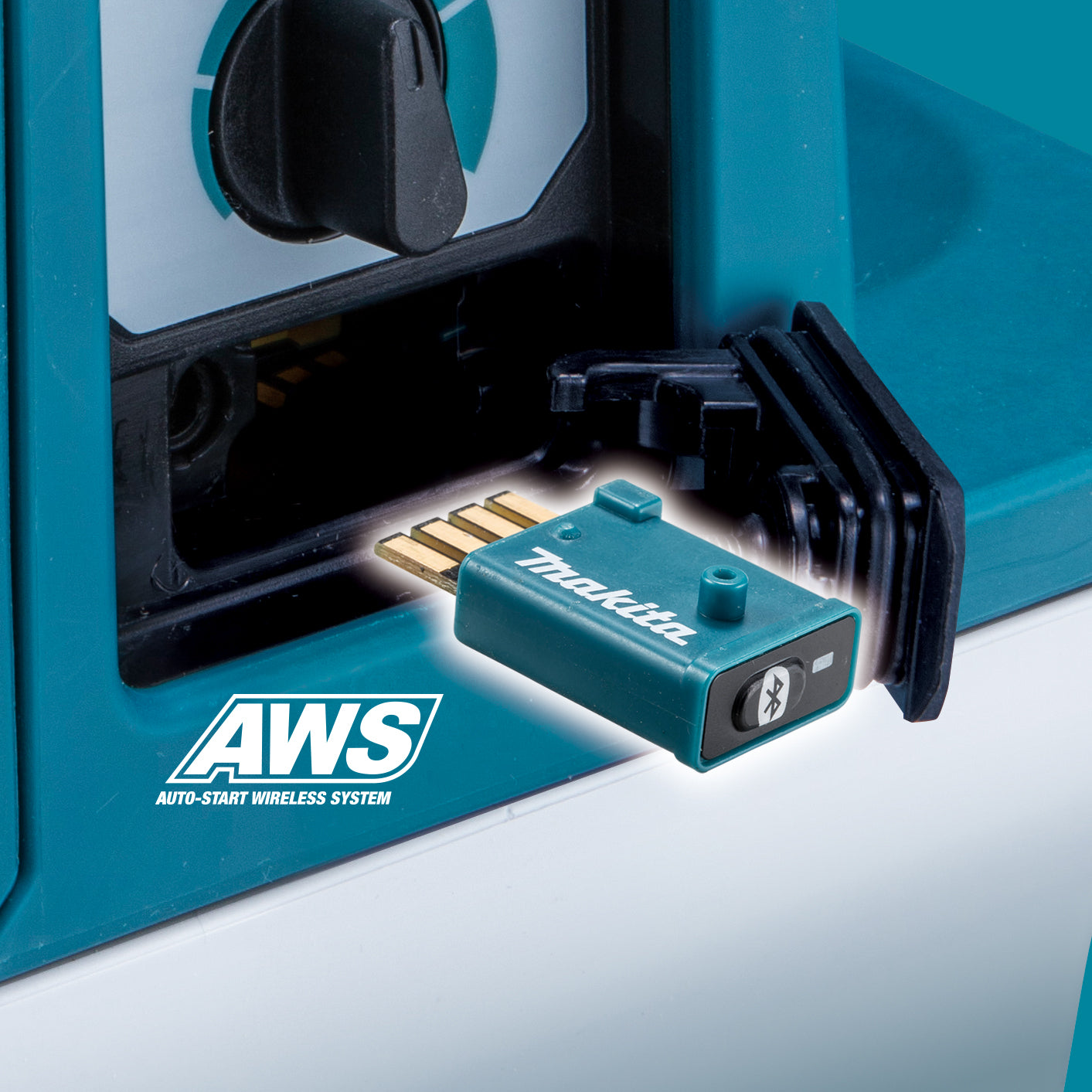 Makita Aspirateur balai sans balais 40Vmax XGT 7,5 L humide/sec avec AWS, seul l'outil VC013GLZ01
