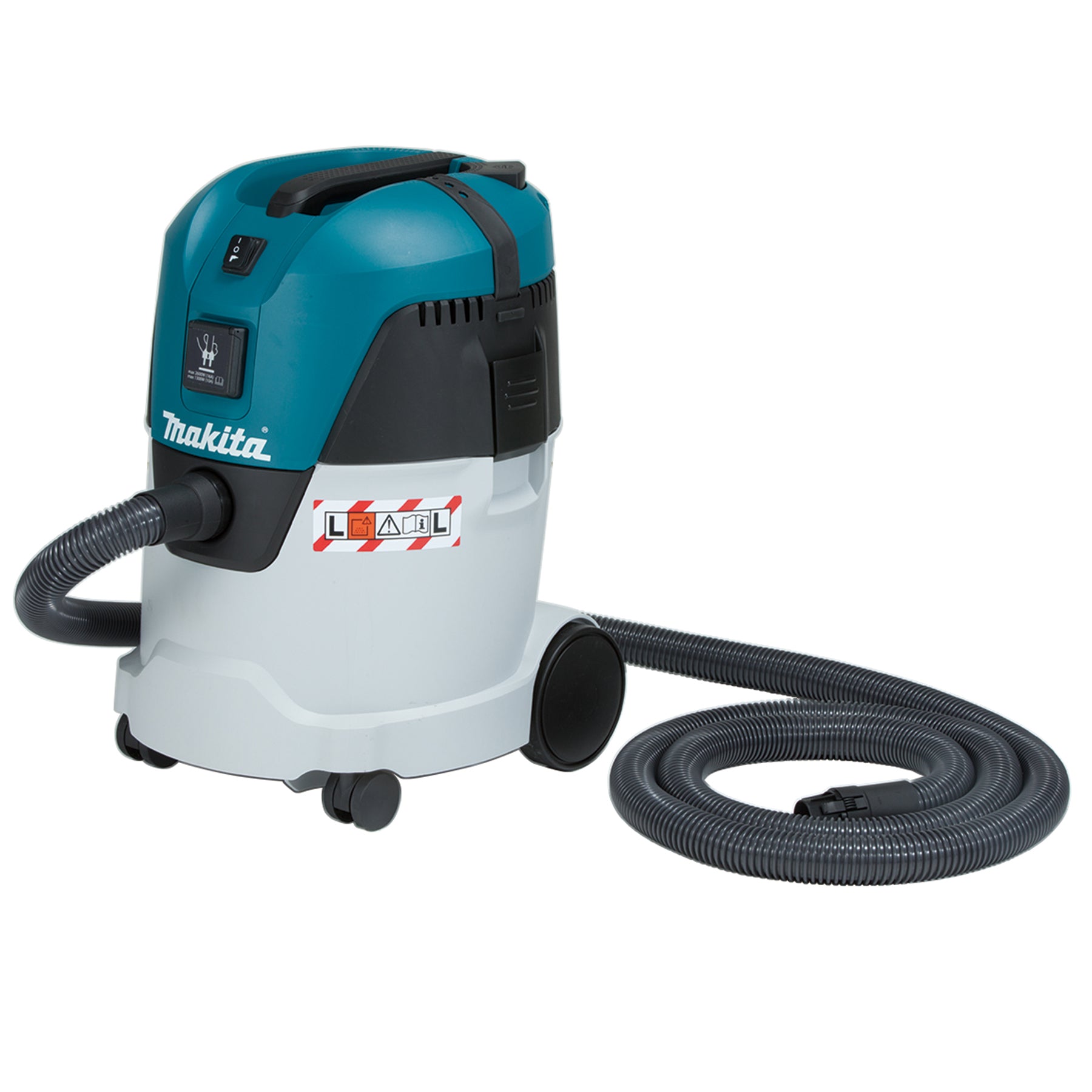Makita 25 L Push & Clean L Class Wet/Dry Dust Extractor VC2512L
