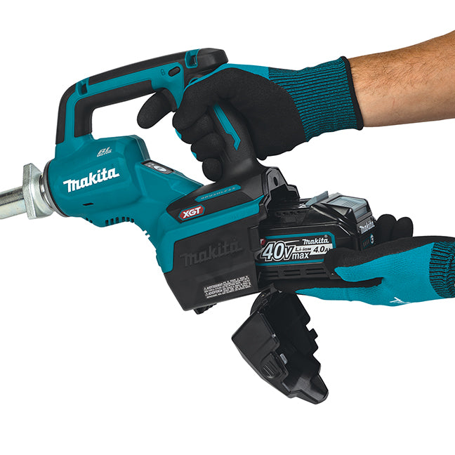 Makita 40Vmax XGT Brushless 1-1/4" x 3.9 ft Concrete Vibrator, Tool Only VR003GZ