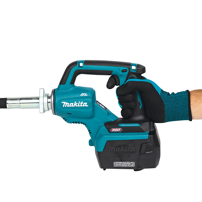 Makita 40Vmax XGT Brushless 1-1/4" x 3.9 ft Concrete Vibrator, Tool Only VR003GZ
