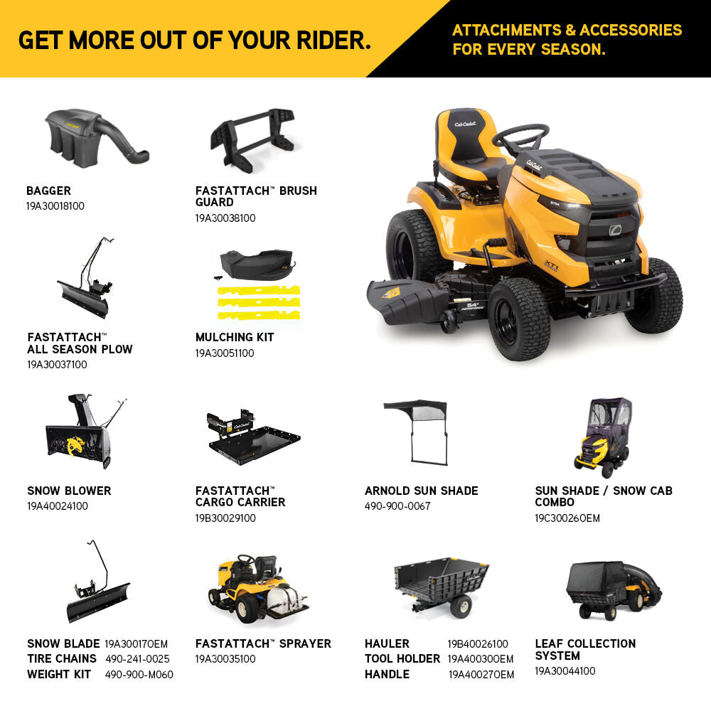 Cub Cadet XT1 ST54 FAB - SÉRIE XT ENDURO 13AQA2TMA10
