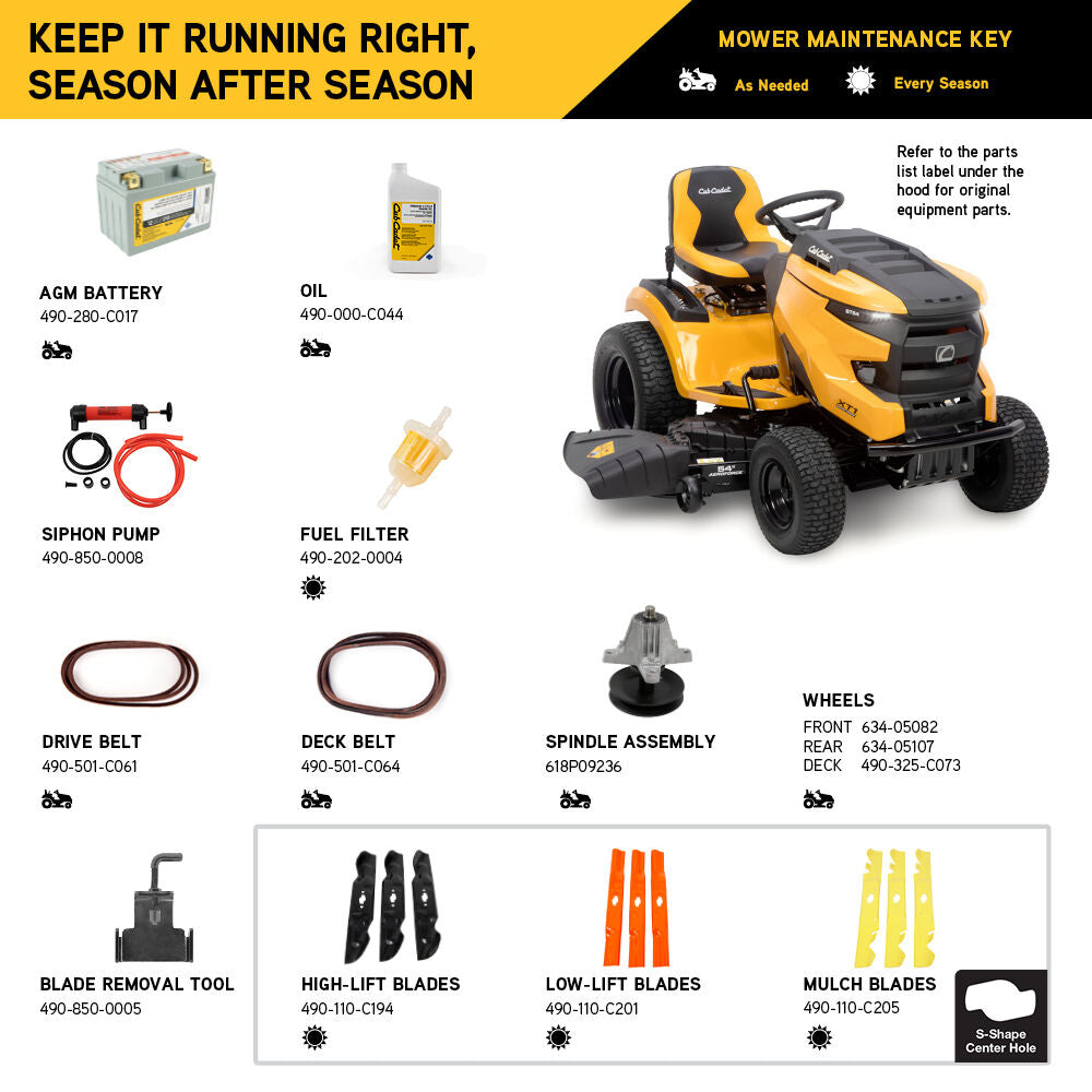 Cub Cadet XT1 ST54 FAB - SÉRIE XT ENDURO 13AQA2TMA10