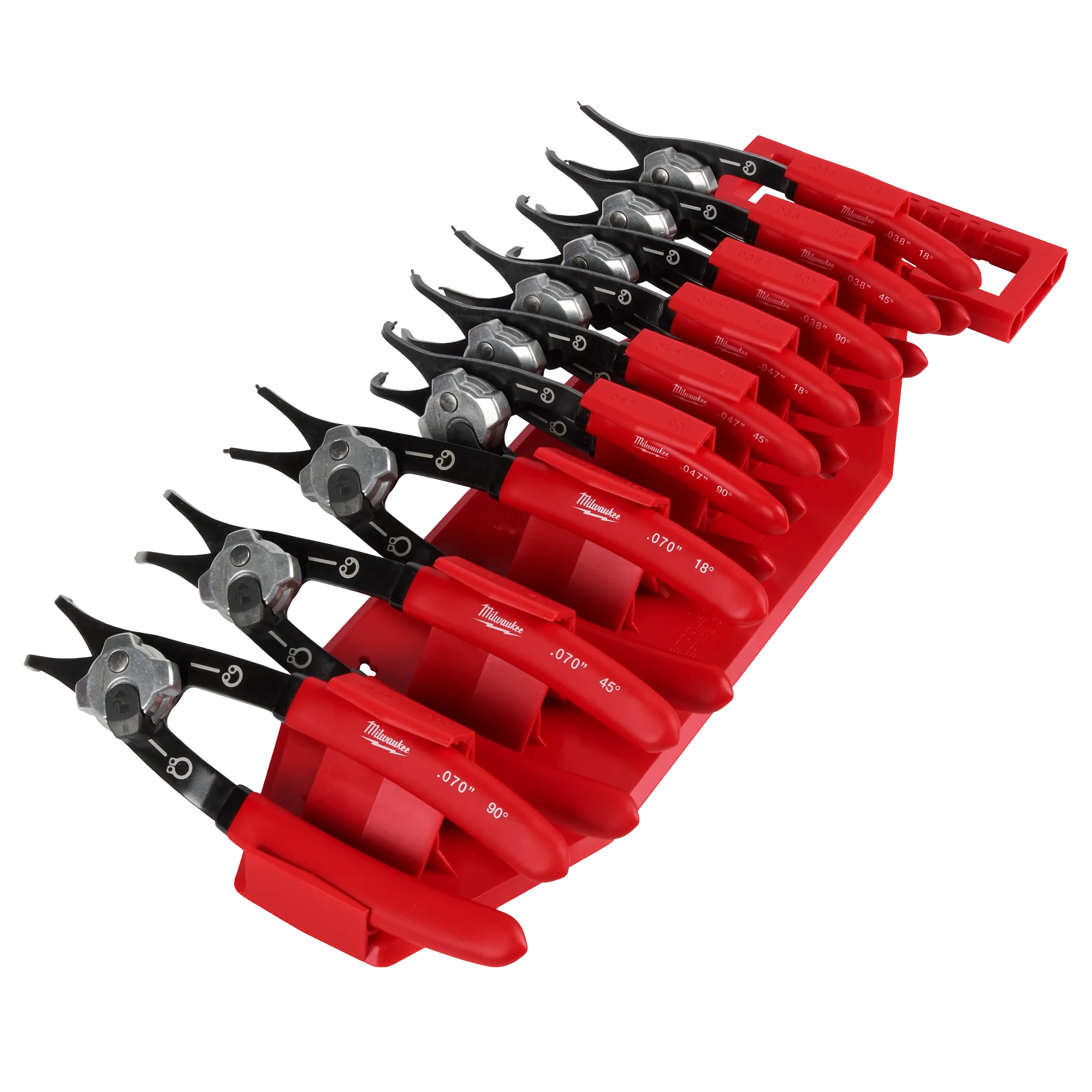 Milwaukee 9PC Snap Ring Pliers Set 48-22-6539