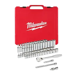 Milwaukee Jeu de cliquet et douilles 56 pièces 3/8" - SAE & métrique 48-22-9008