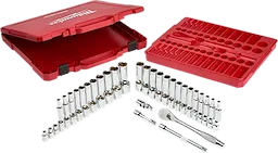 Milwaukee Jeu de cliquet et douilles 56 pièces 3/8" - SAE & métrique 48-22-9008