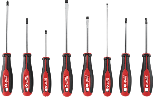 Milwaukee Kit de 8 tournevis avec ECX 48-22-2708