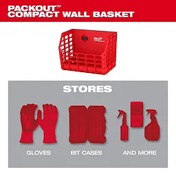 Milwaukee Panier mural compact PACKOUT™ 48-22-8342