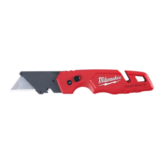 Milwaukee Couteau utilitaire pliant FASTBACK™ avec rangement de lames et 50 lames 48-22-1504
