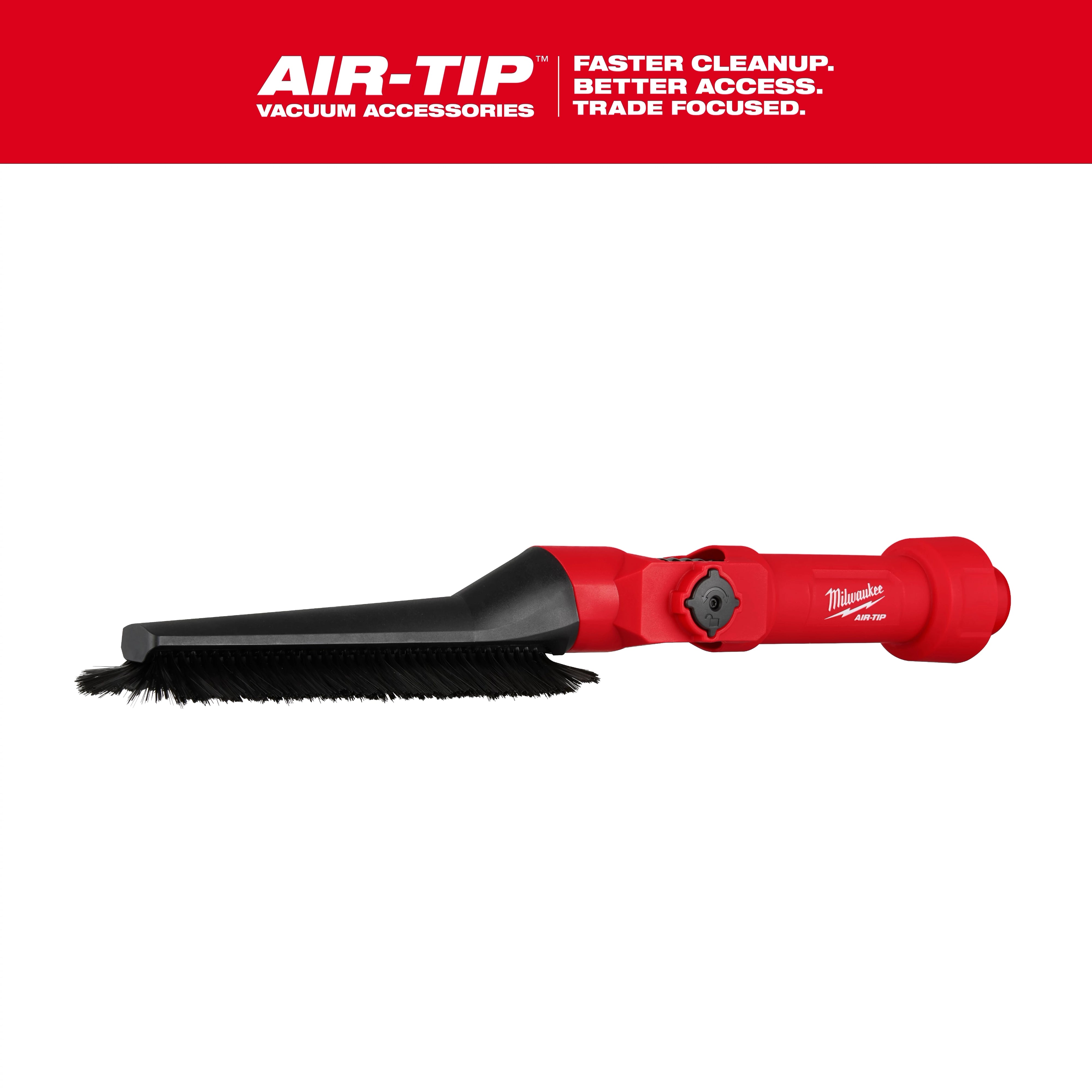 Milwaukee AIR-TIP™ Low-Profile Pivoting Brush Tool 49-90-2027