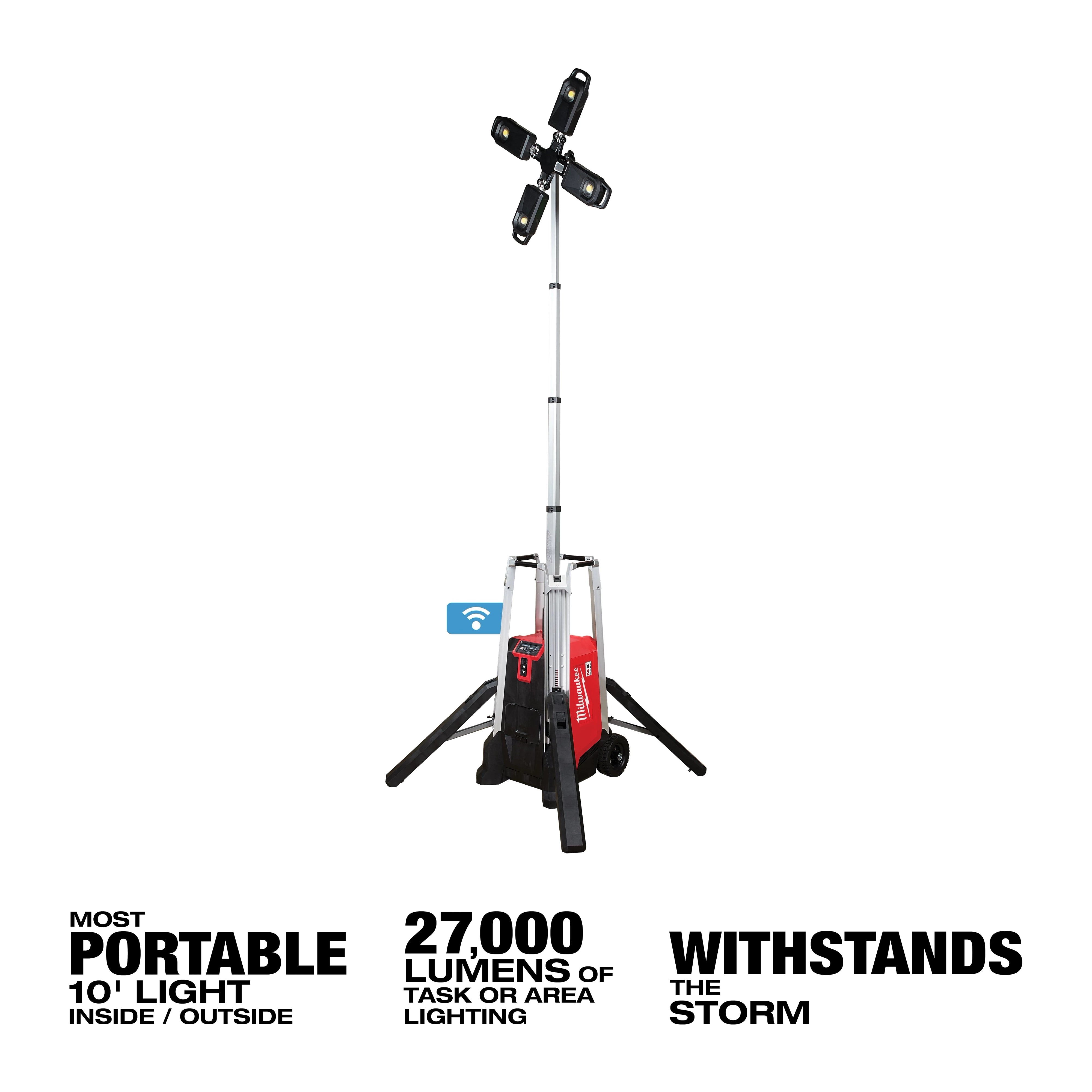 Milwaukee Kit de projecteur tour/chargeur MX FUEL™ ROCKET™ MXF041-1XC