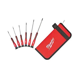 Milwaukee 6 PC Precision Screwdriver Set w/ Case 48-22-2606