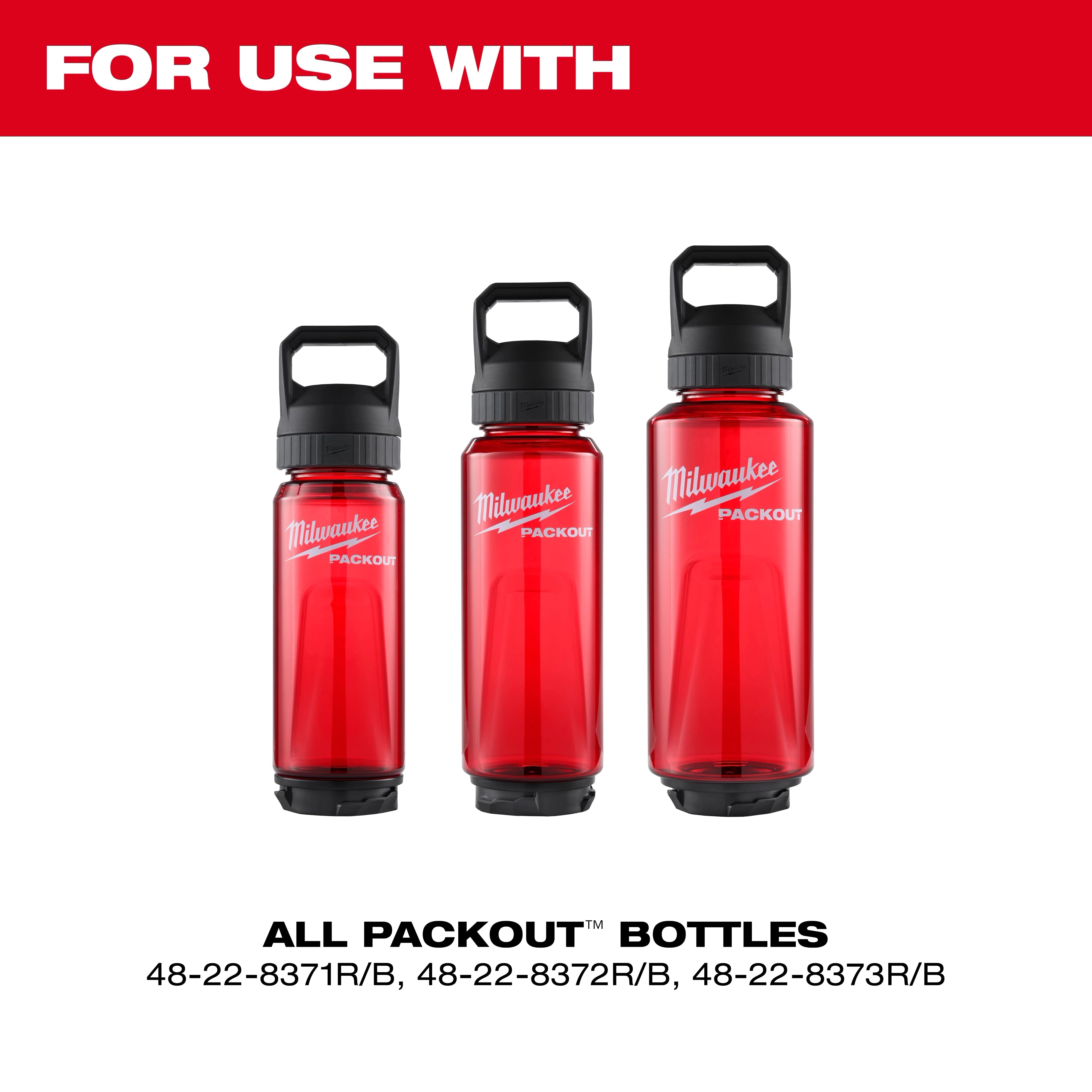 Milwaukee Chug Lid for PACKOUT™ Bottles 48-22-8370